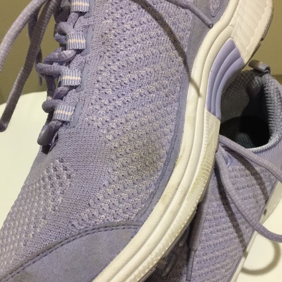 Orthofeet women lace up Supportive comfy Sneakers shoes size 8.5 wide lavender - Picture 14 of 15